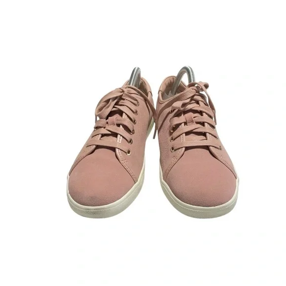 Vionic Womens Sunny Brinley Lace Up Sneaker Light Pink Suede Cushioned Sz 9 - Picture 3 of 10